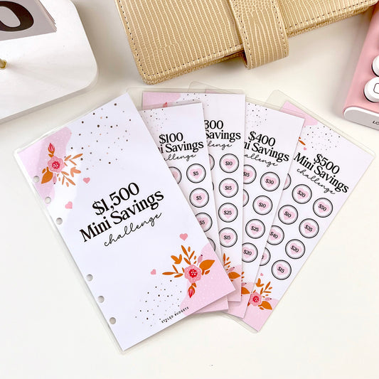 Savings Challenge Bundle - MINI / MAXI