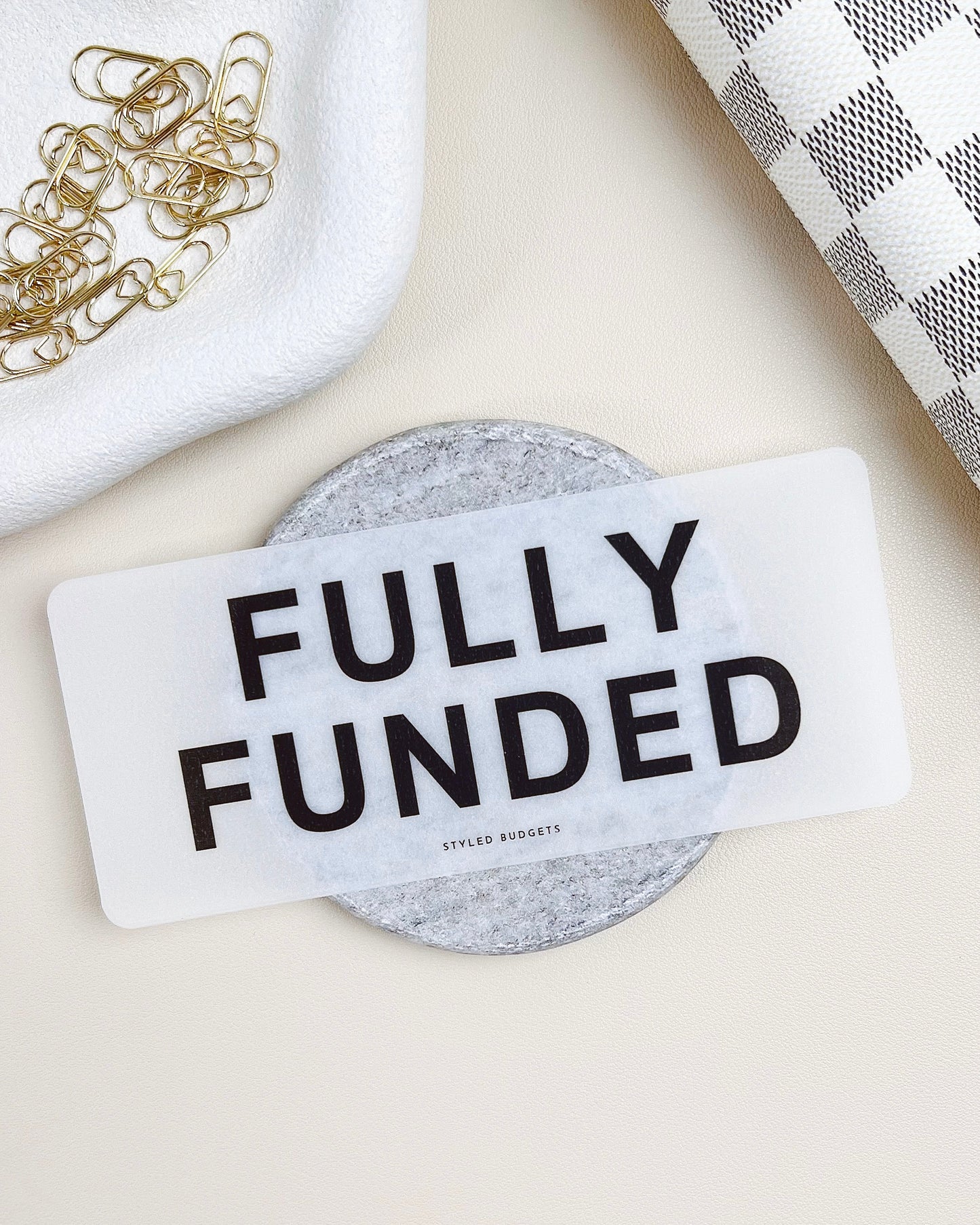 Matte Money Placeholders (Pack of 3)