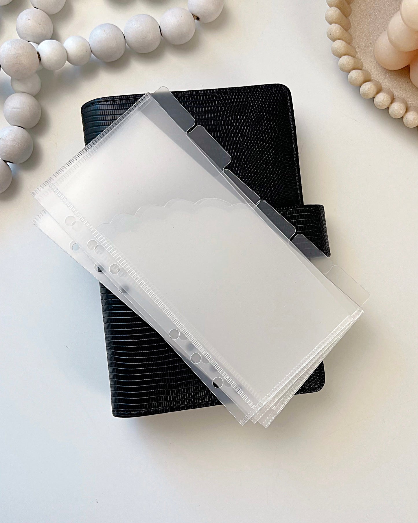A6 Scallop Tabbed Envelopes