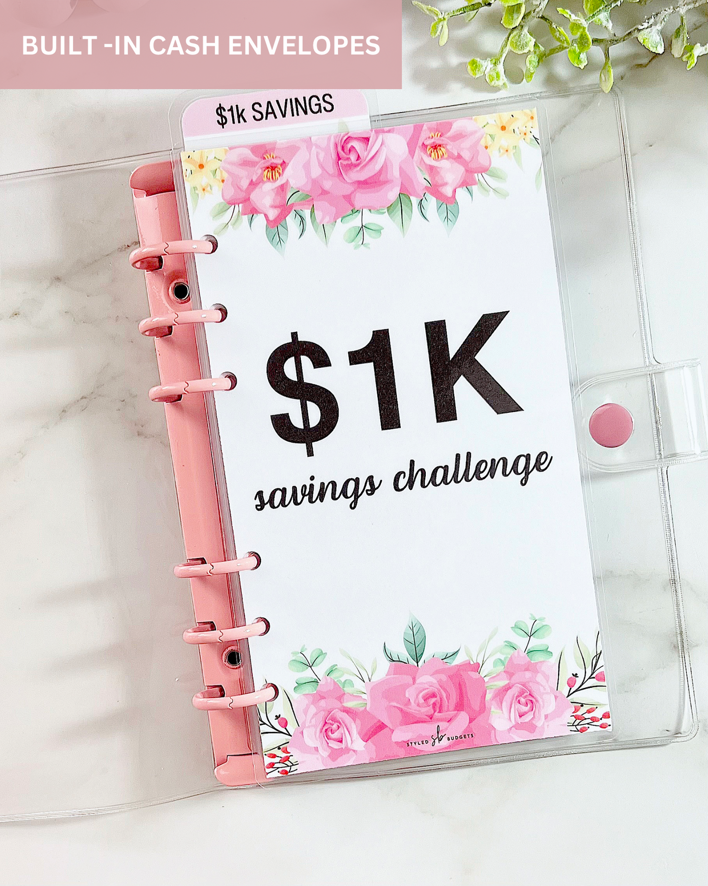 Floral Savings Challenge Bundle - 1k 3k 5k 10k
