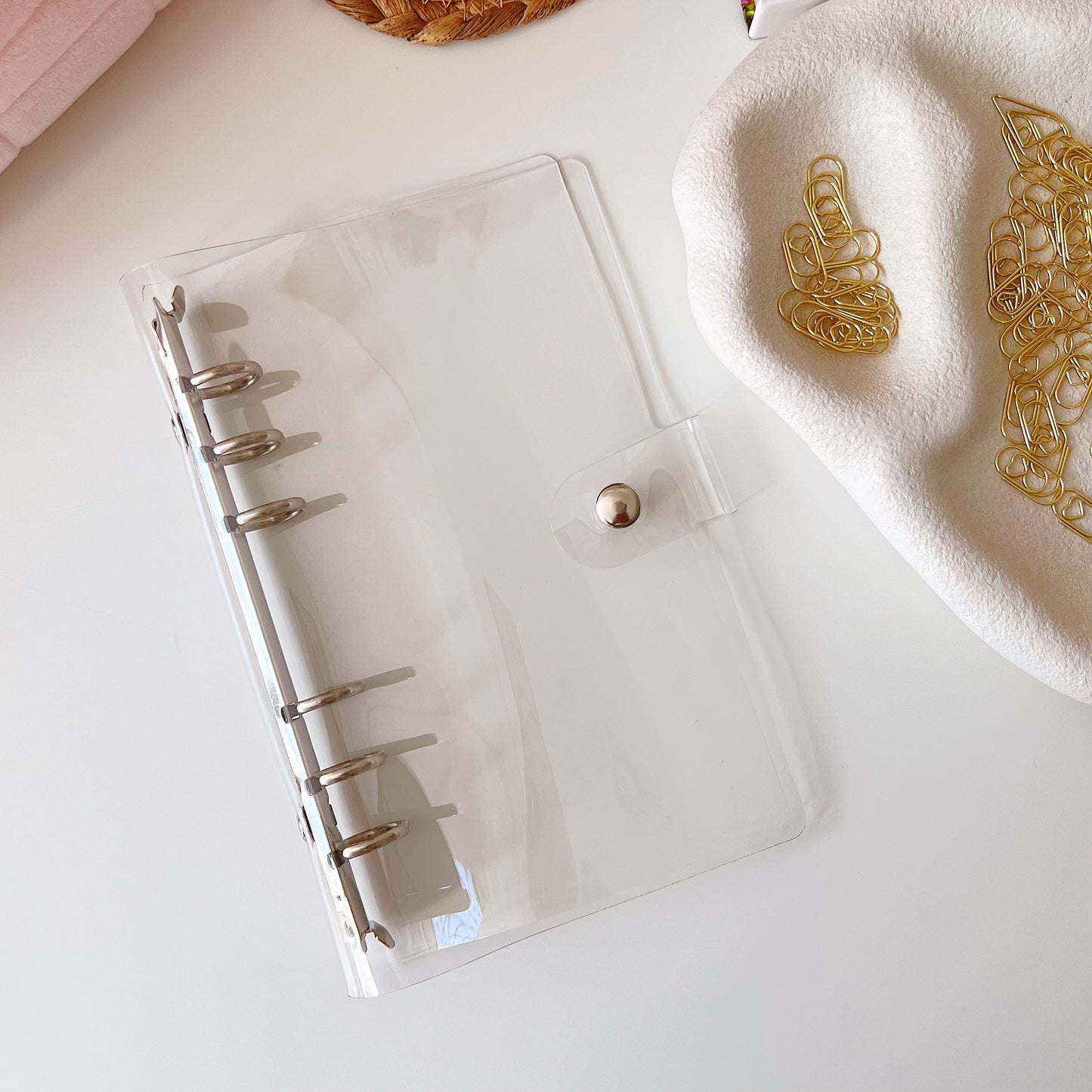 A6 CLEAR BUDGET BINDER