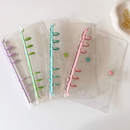 A6 CLEAR BUDGET BINDER