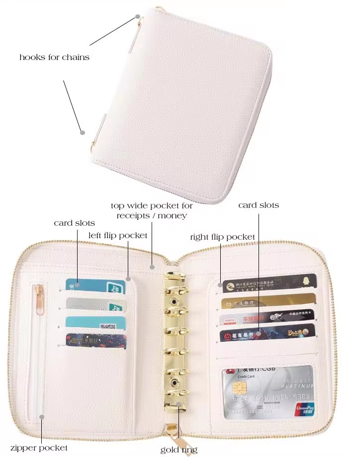 A7 Cash Wallet - PEBBLE