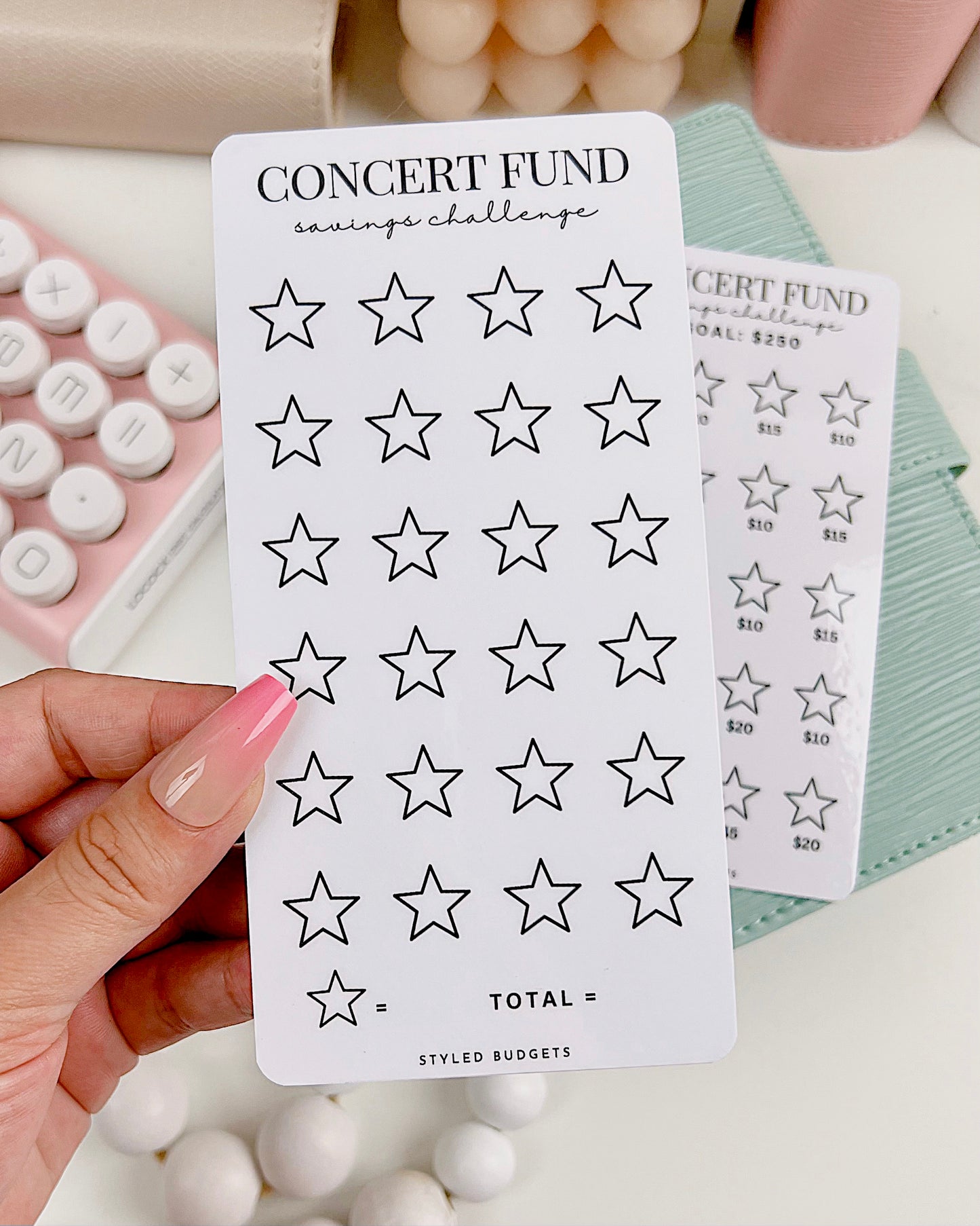 Concert Fund Tracker