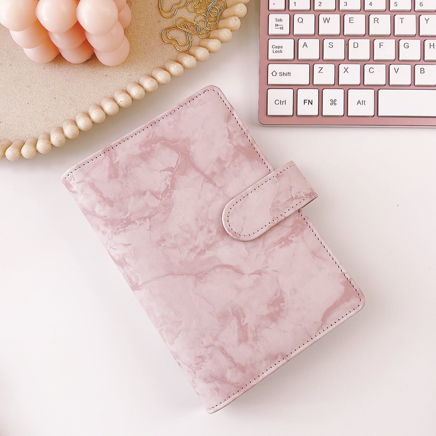 A6 Budget Binder - MARBLE PRINT
