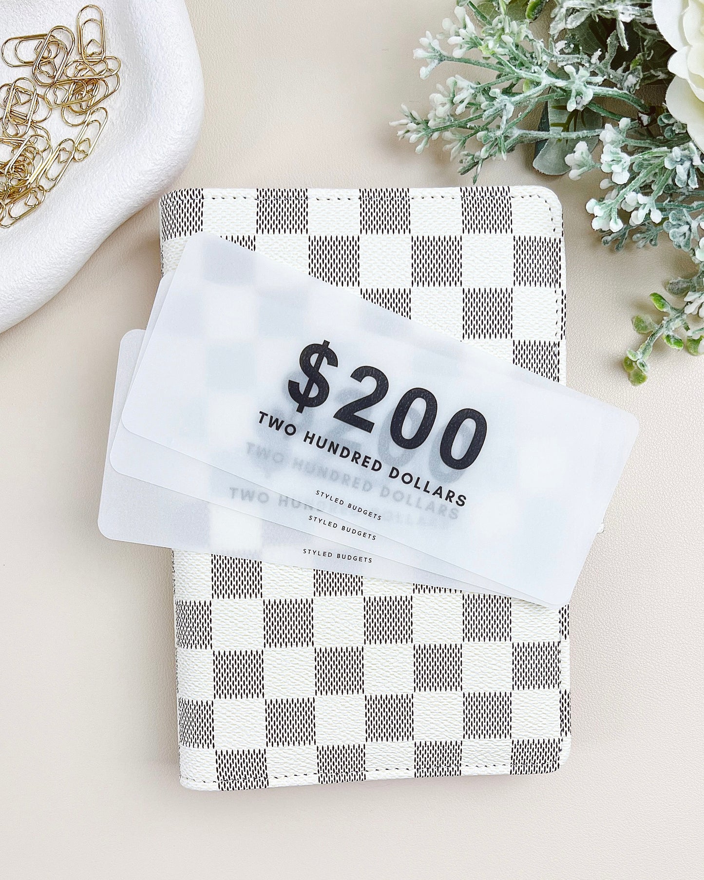 Matte Money Placeholders (Pack of 3)