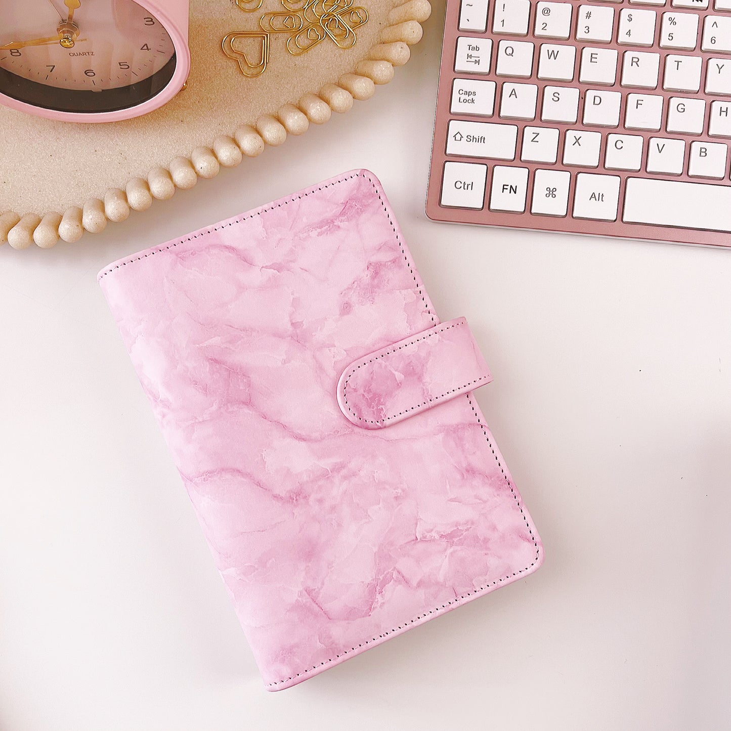A6 Budget Binder - MARBLE PRINT
