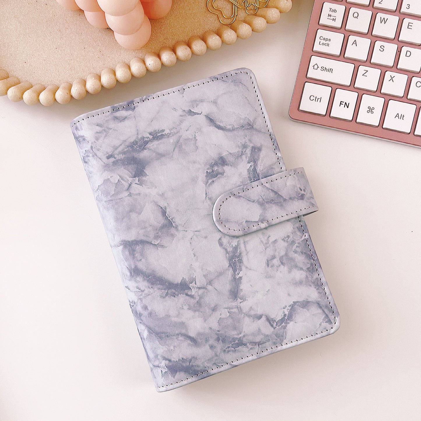 A6 Budget Binder - MARBLE PRINT