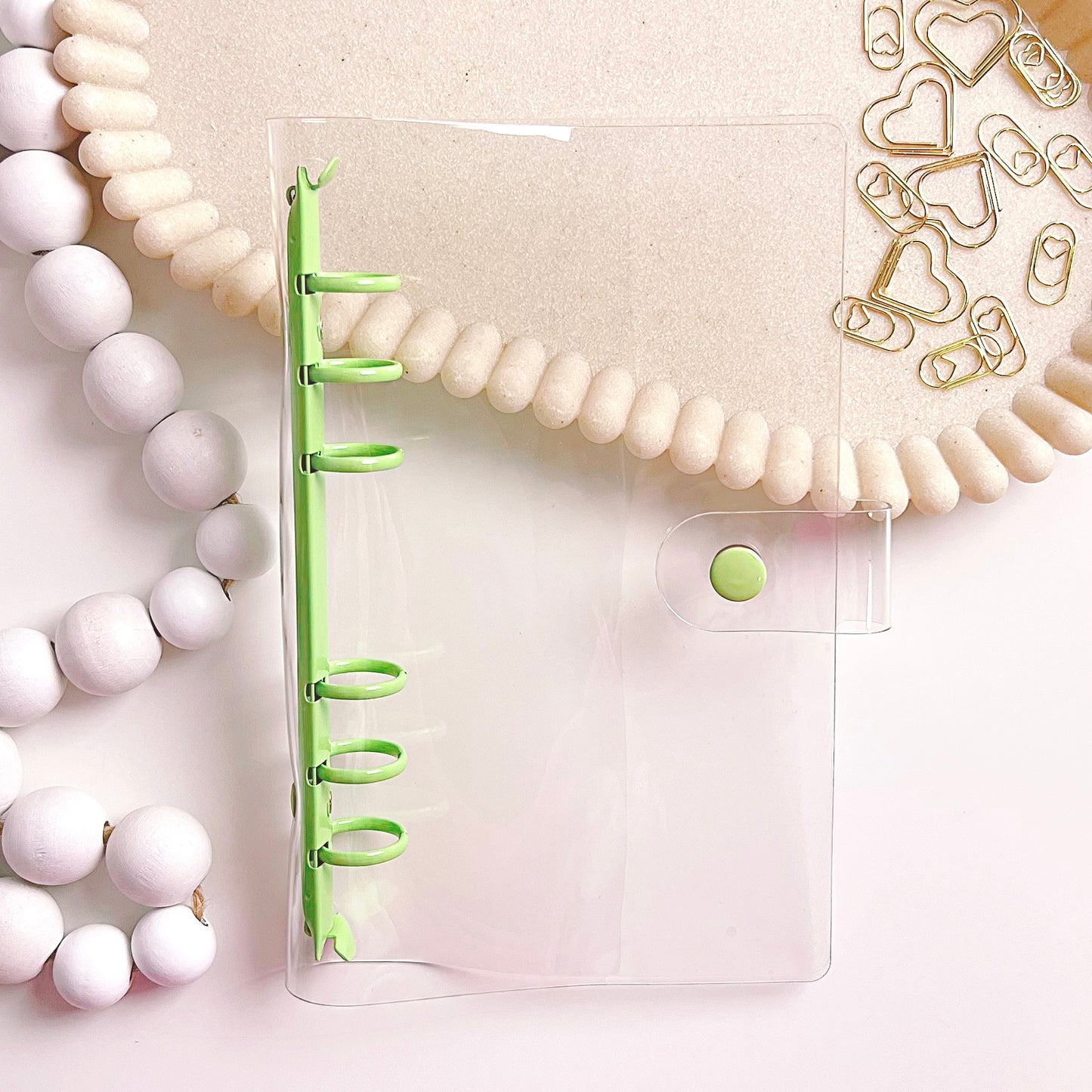 A6 CLEAR BUDGET BINDER