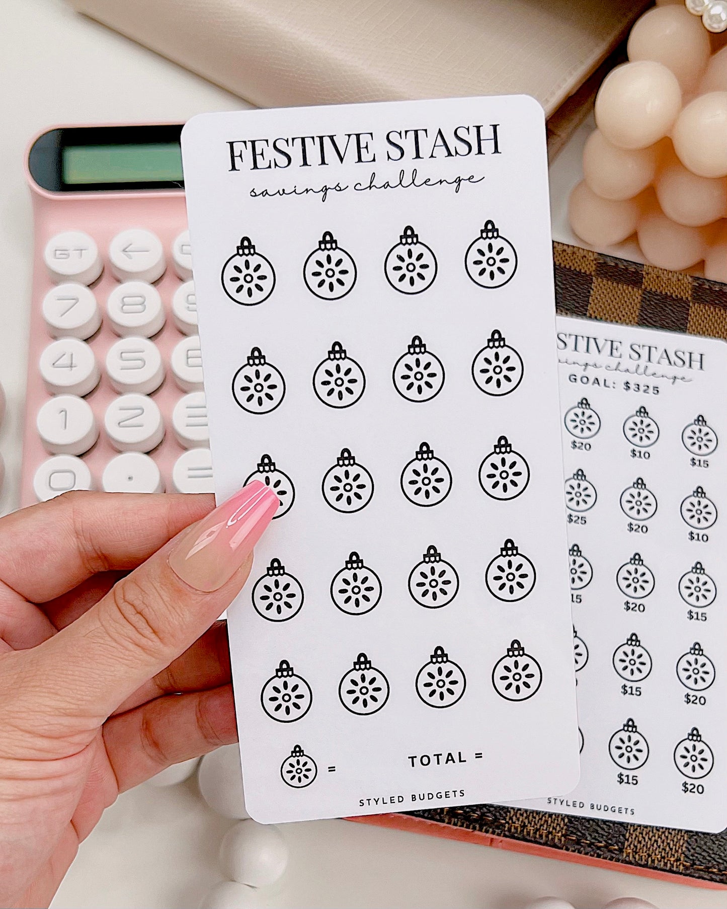 Festive Stash Savings Challenge