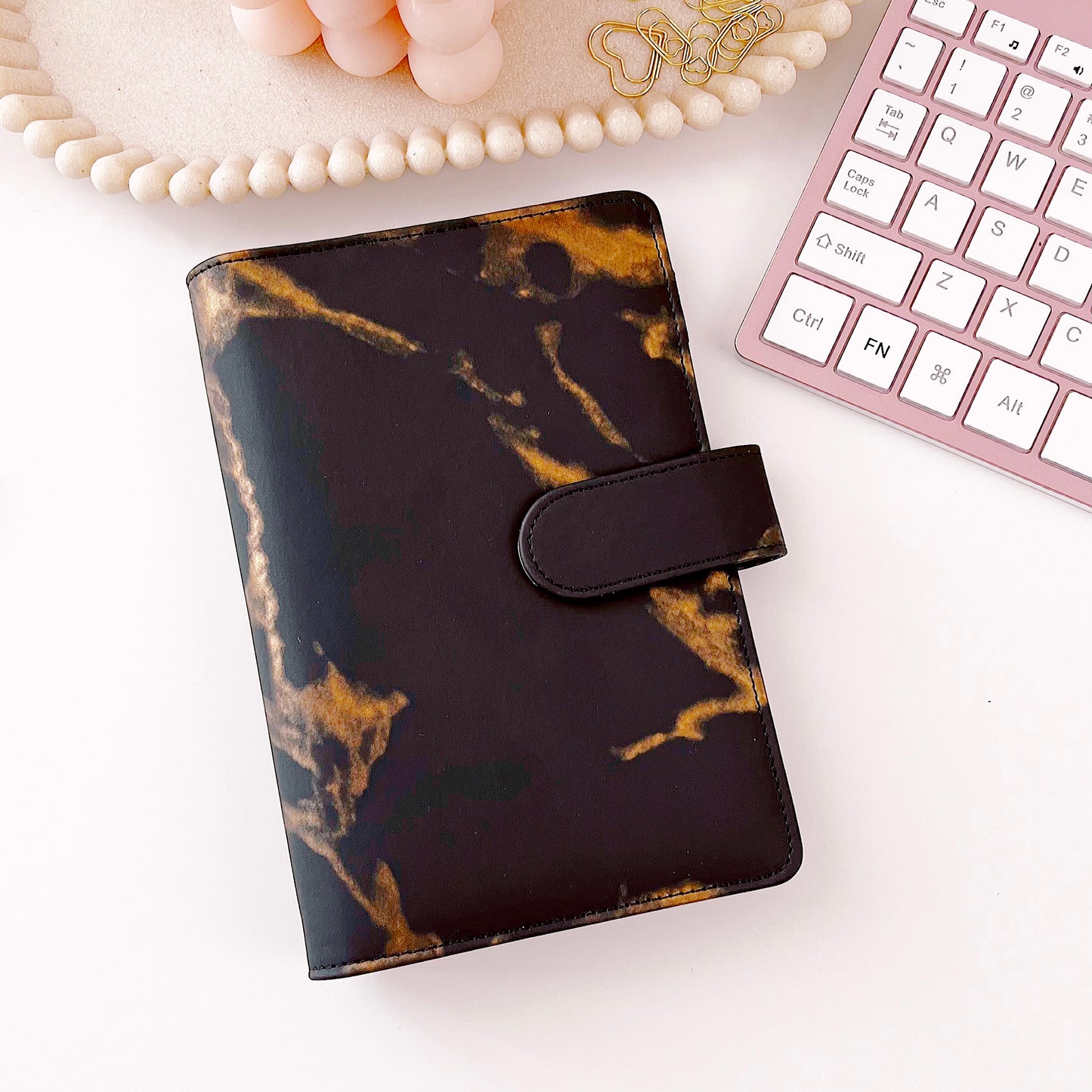 A6 Budget Binder - MARBLE PRINT