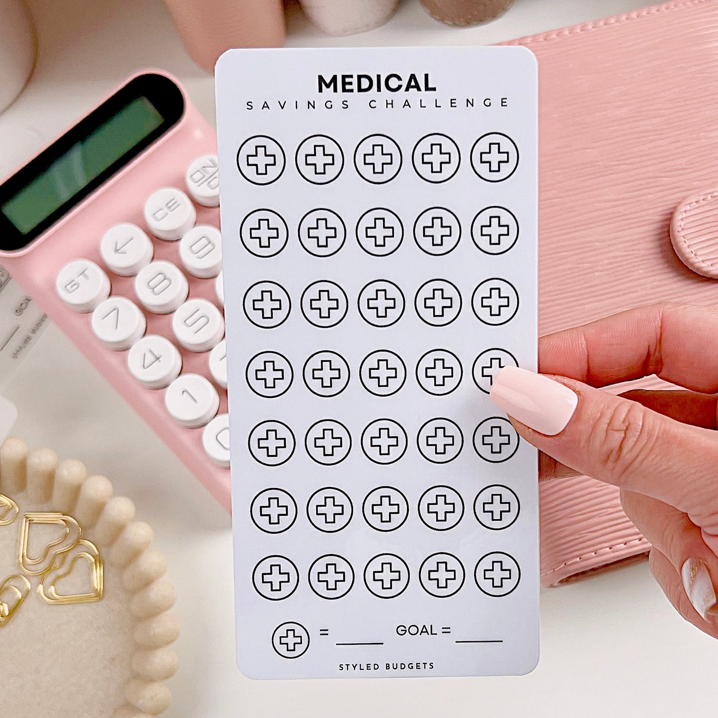 Medical Savings Challenge Tracker