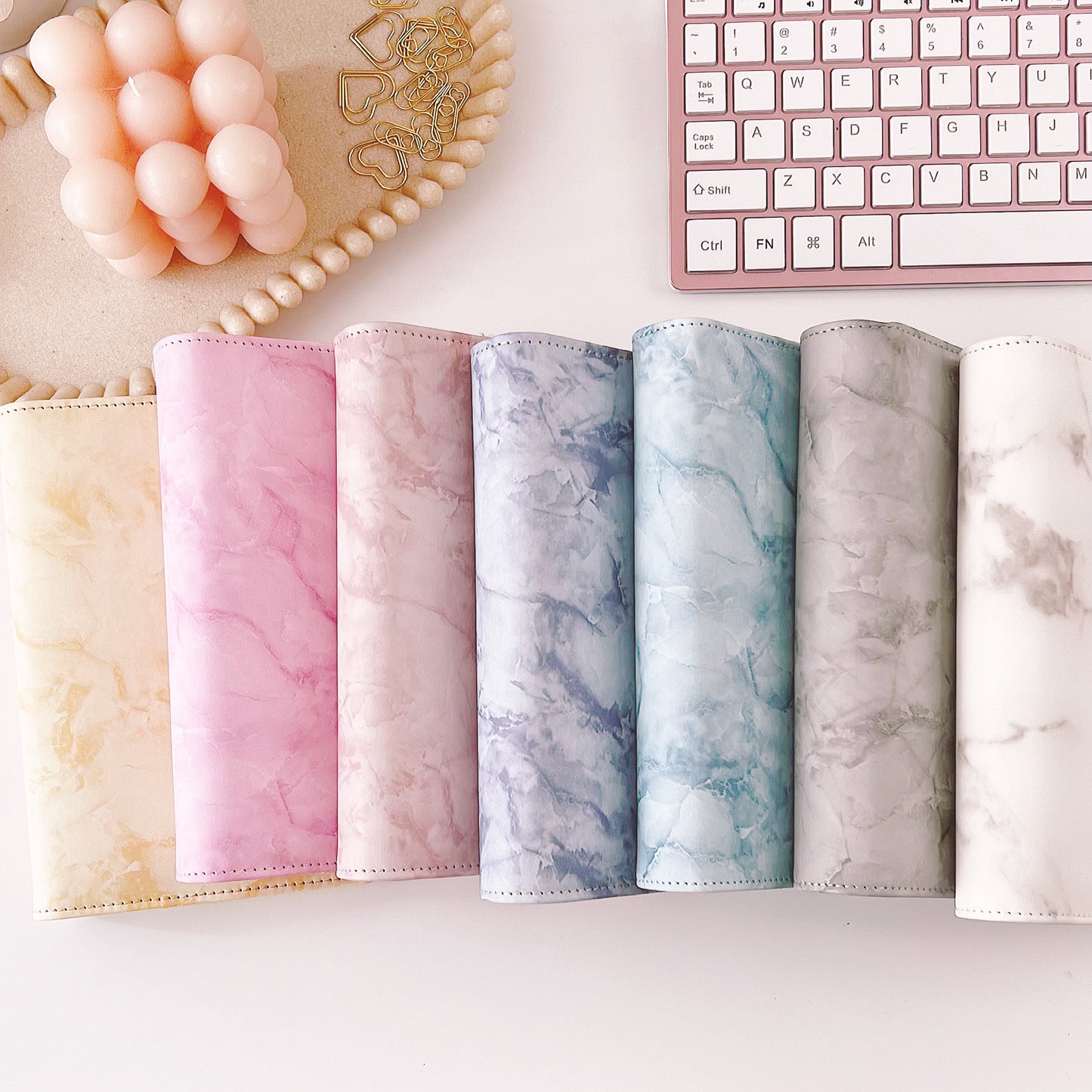 A6 Budget Binder - MARBLE PRINT
