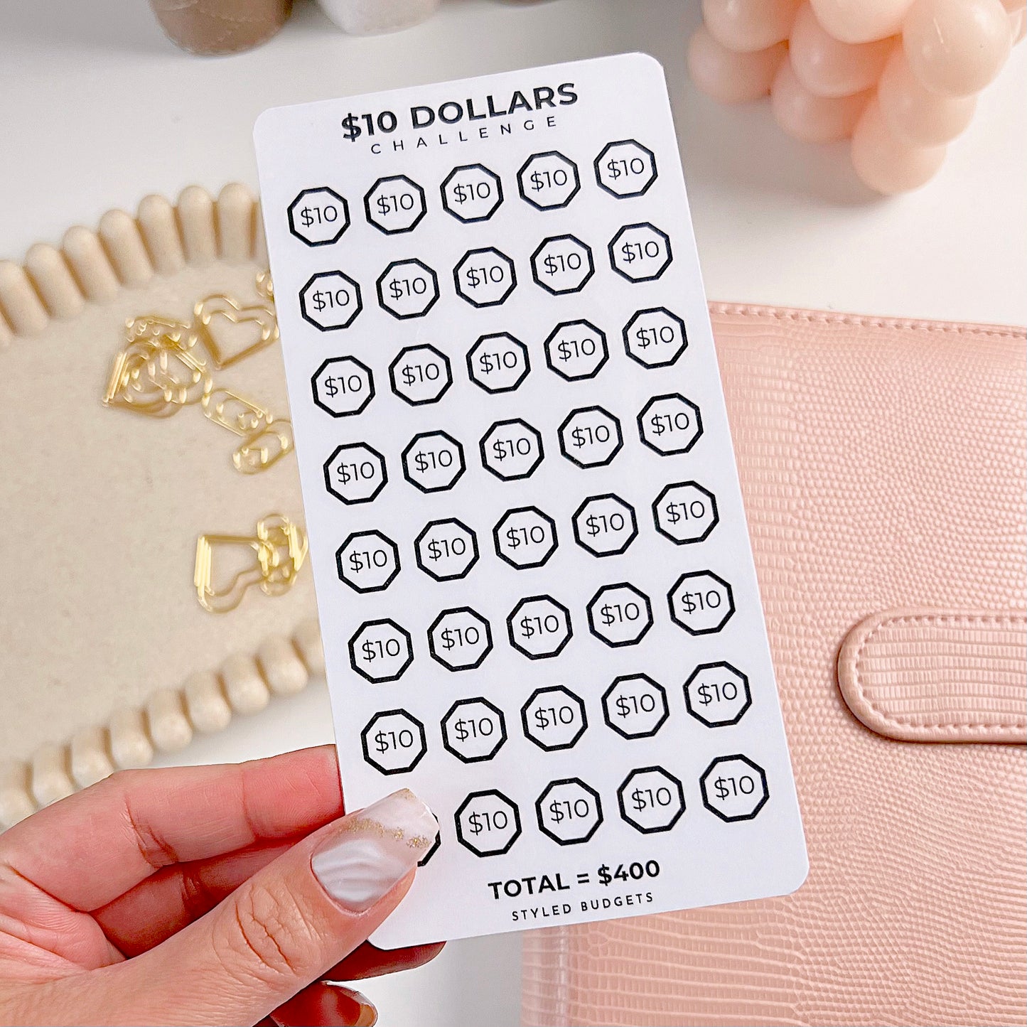 $10 Dollars Tracker