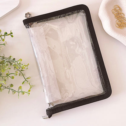 A6 CLEAR GLITTER BINDER