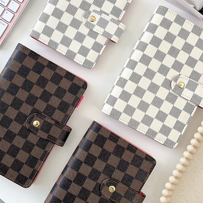 CHECKERED BUDGET BINDER