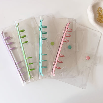 A6 CLEAR BUDGET BINDER