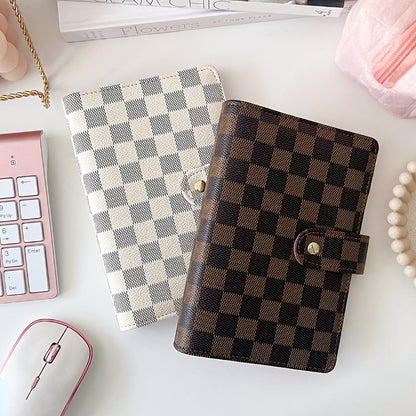 CHECKERED BUDGET BINDER
