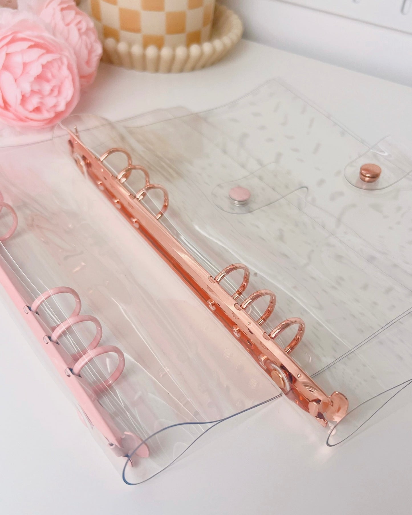 A5 Clear Ring Binder