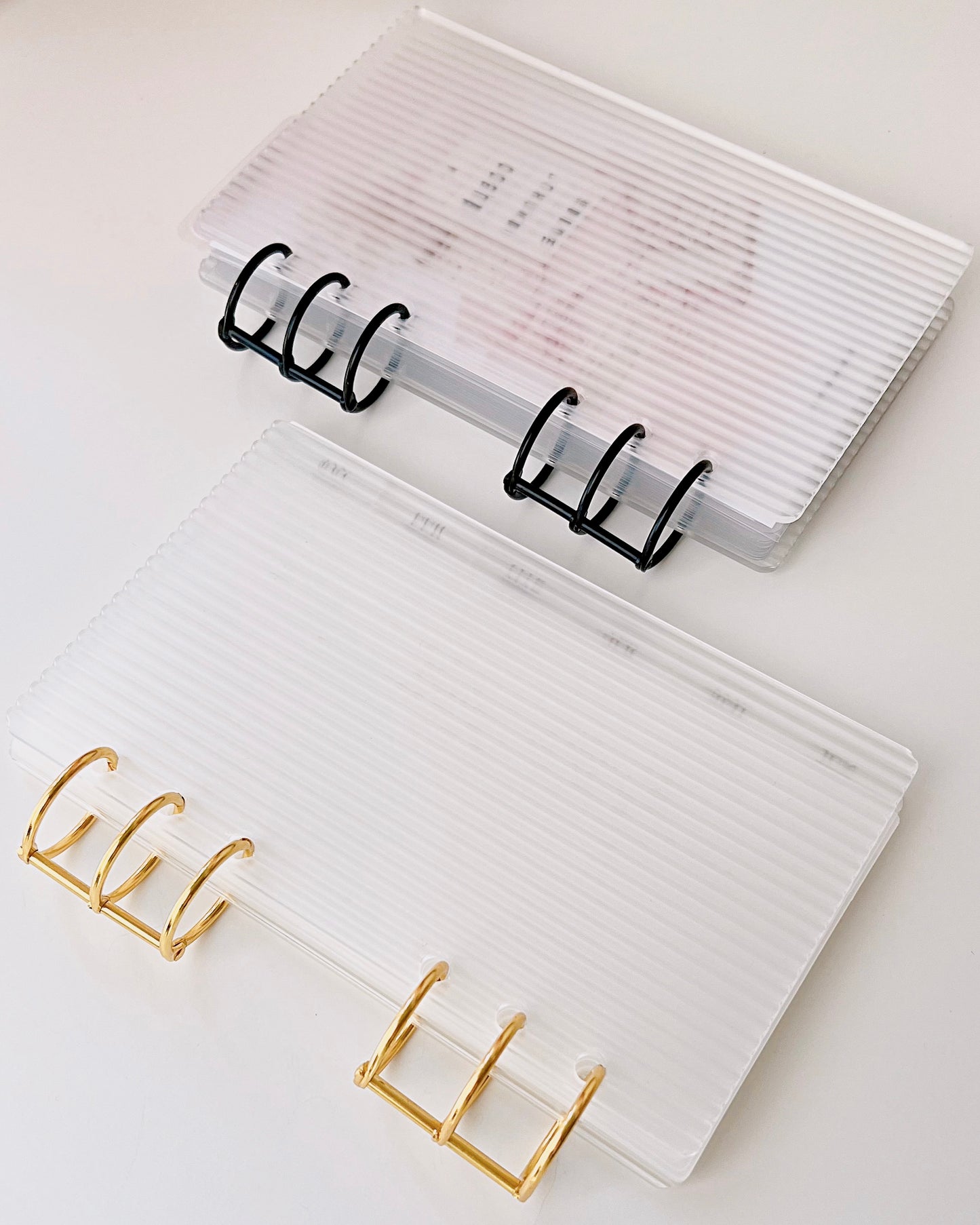 Fluted Acrylic Binder