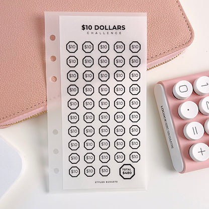$5 $10 $20 Matte Envelope