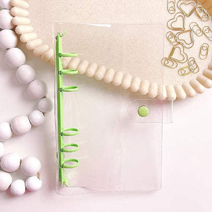 A6 CLEAR BUDGET BINDER