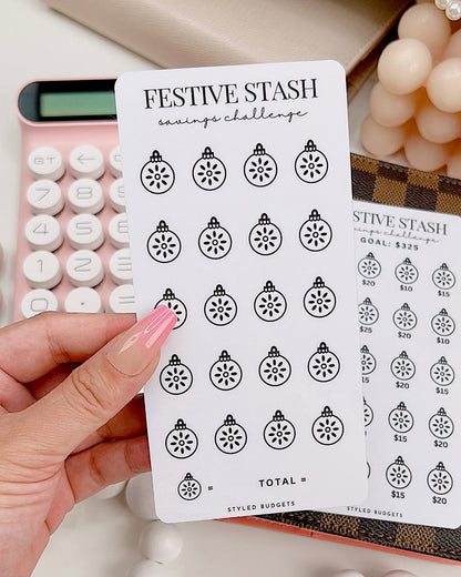 Festive Stash Savings Challenge