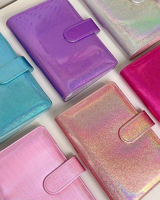 Glitter A6 Binder