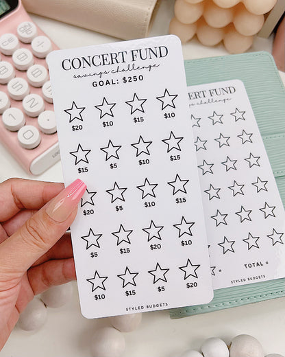 Concert Fund Tracker