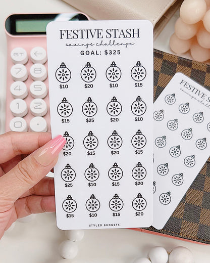 Festive Stash Savings Challenge