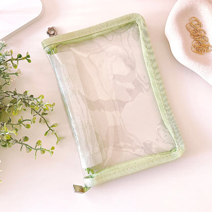 A6 CLEAR GLITTER BINDER