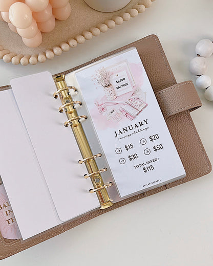 Monthly Savings Challenge Bundle - 1.5k, 5k