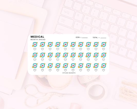 One Month Ahead - Medical Tracker