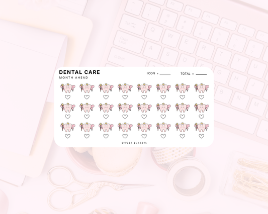 One Month Ahead - Dental Care Tracker