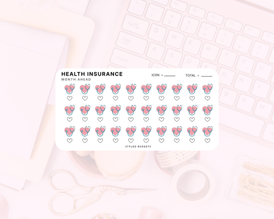 One Month Ahead - Health Insurance Tracker