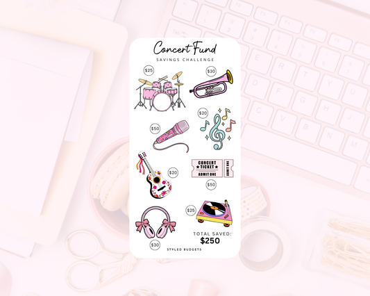 Concert Fund Tracker