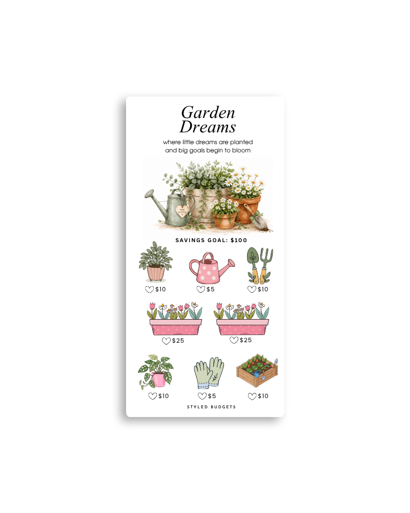 Garden Dreams Tracker