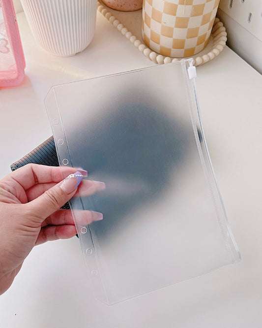 A5 Zipper Cash Envelope