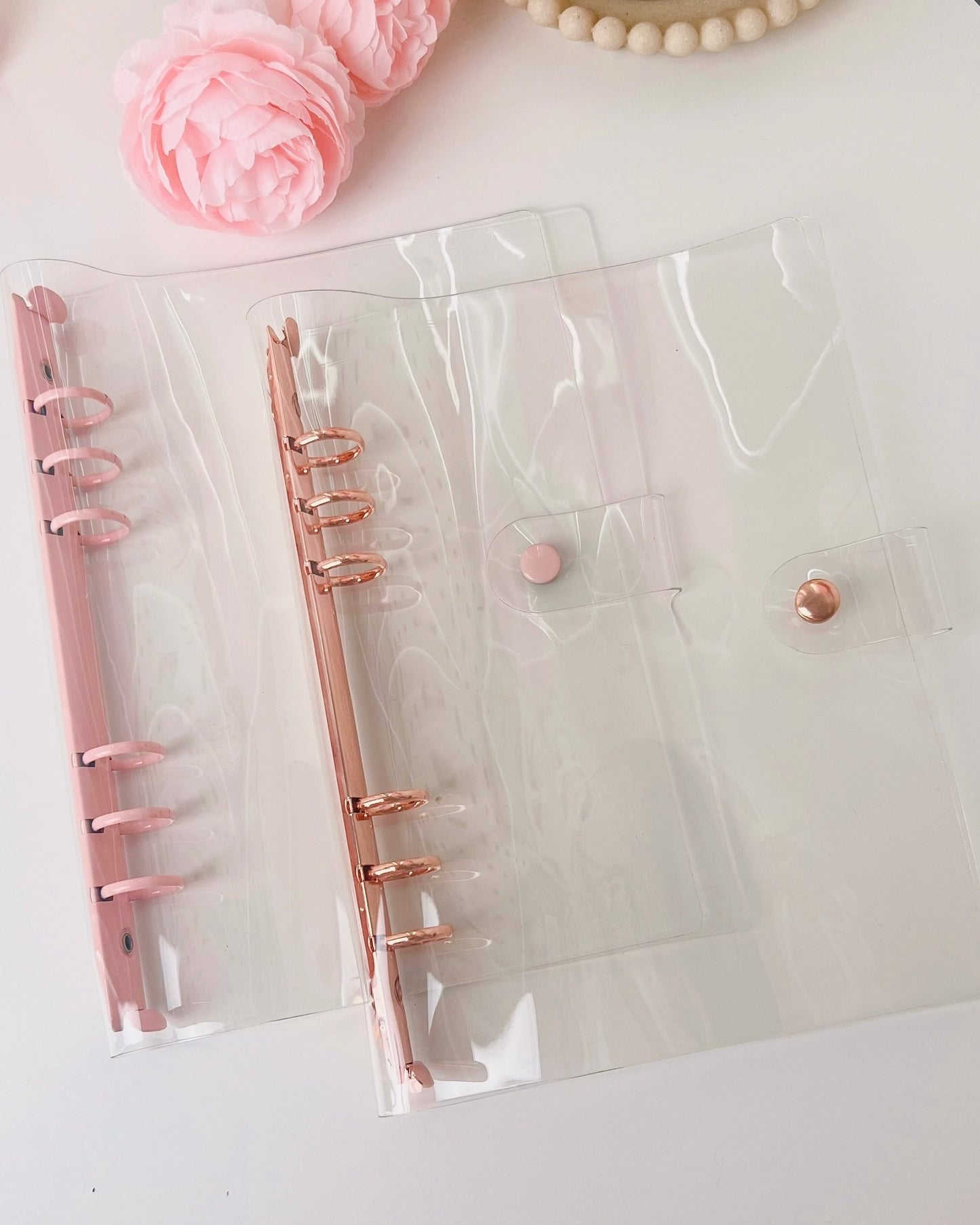 A5 Clear Ring Binder