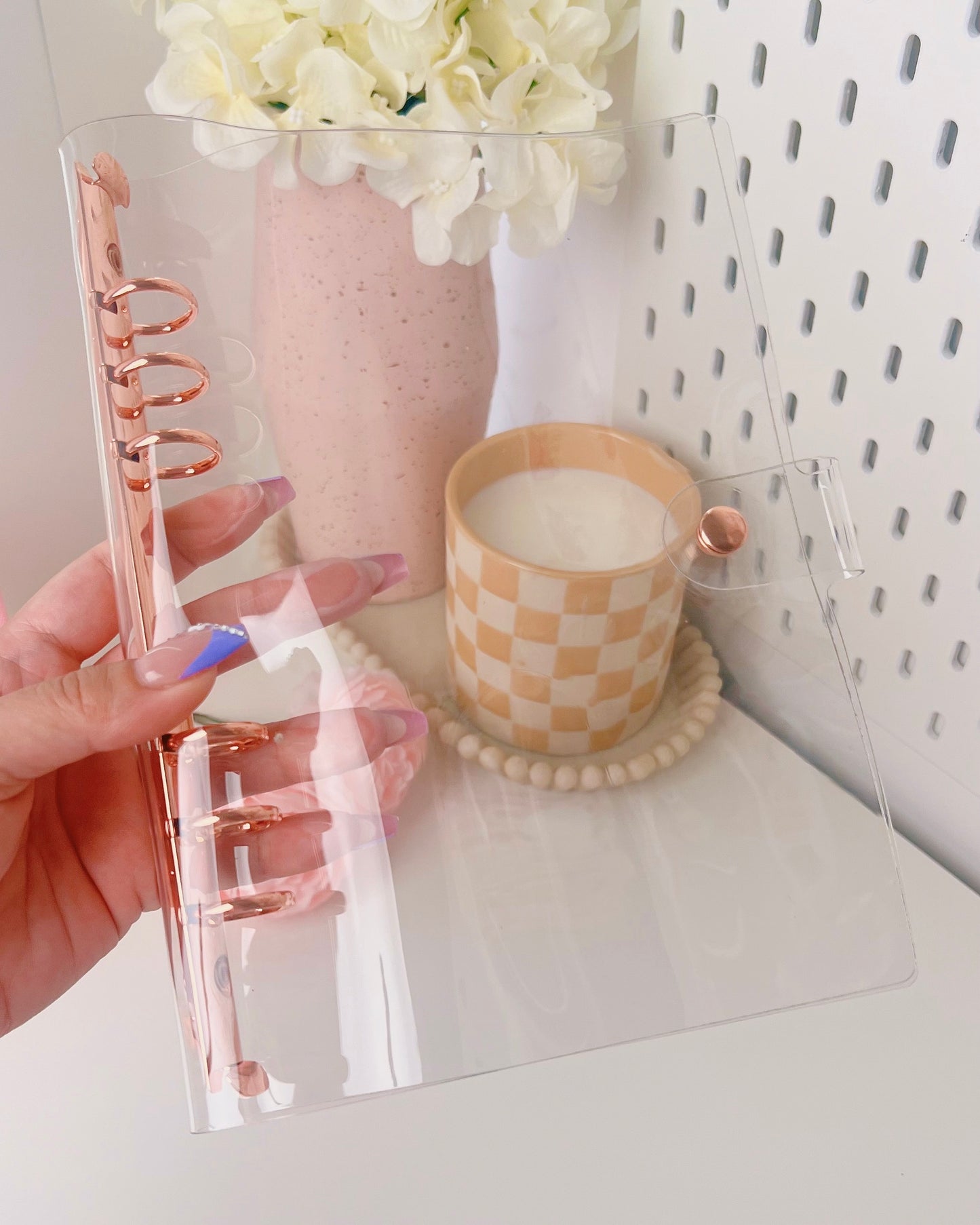 A5 Clear Ring Binder