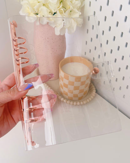 A5 Clear Ring Binder