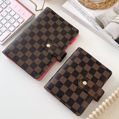 CHECKERED BUDGET BINDER