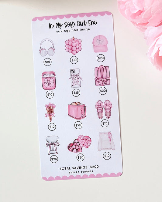 In My Soft Girl Era Tracker