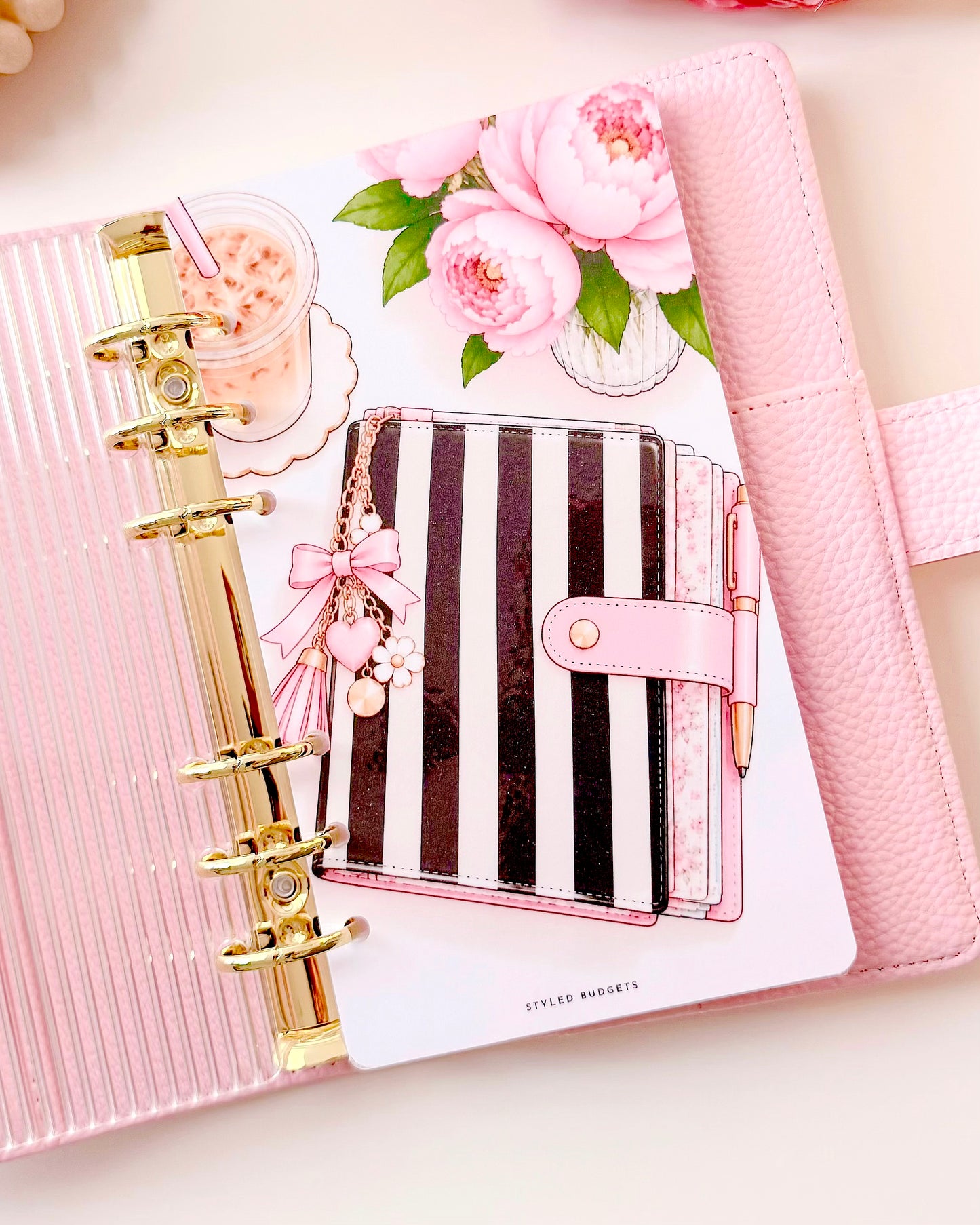 Pretty Planner Dashboard (Pink)