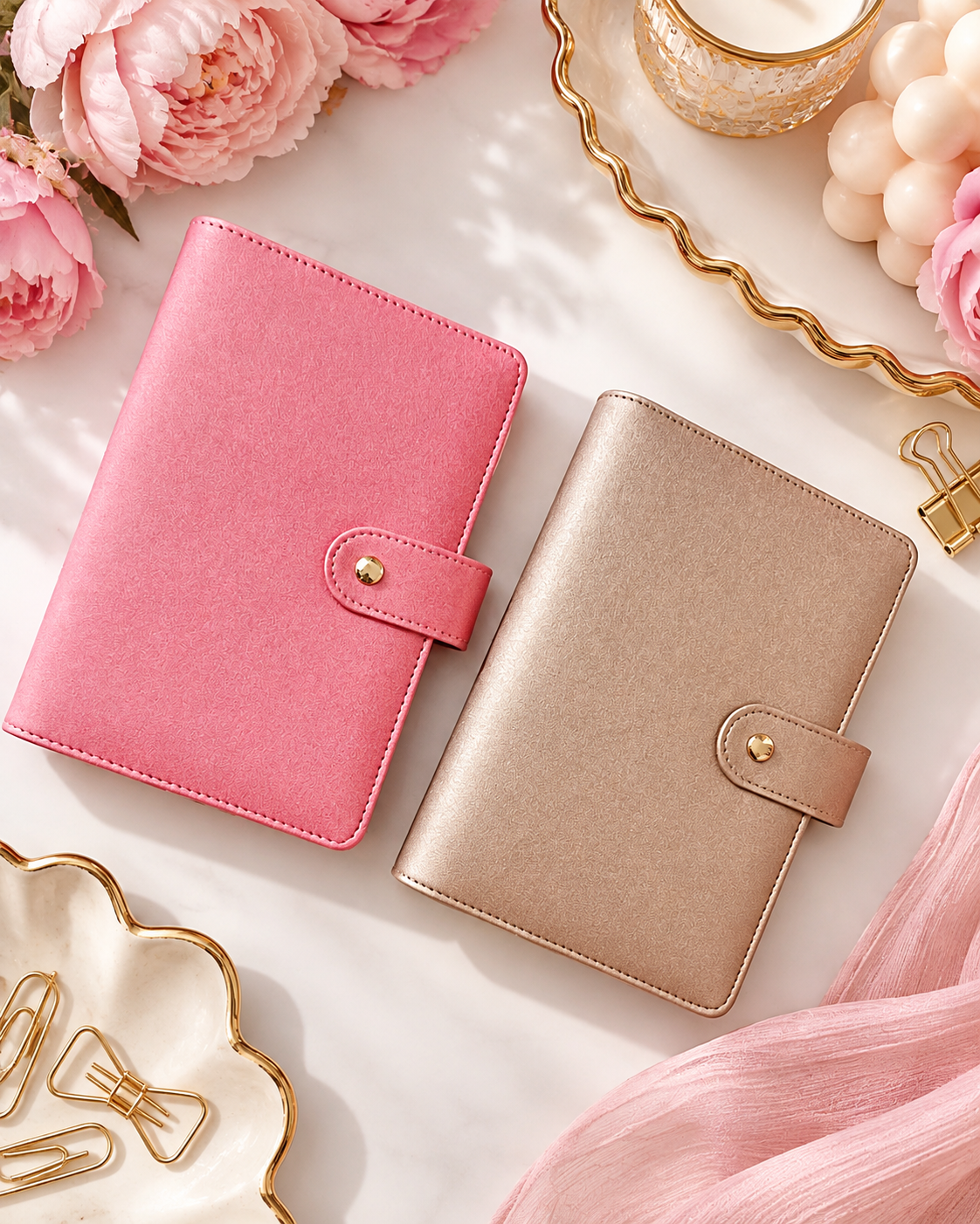 A6 SHIMMER BINDER