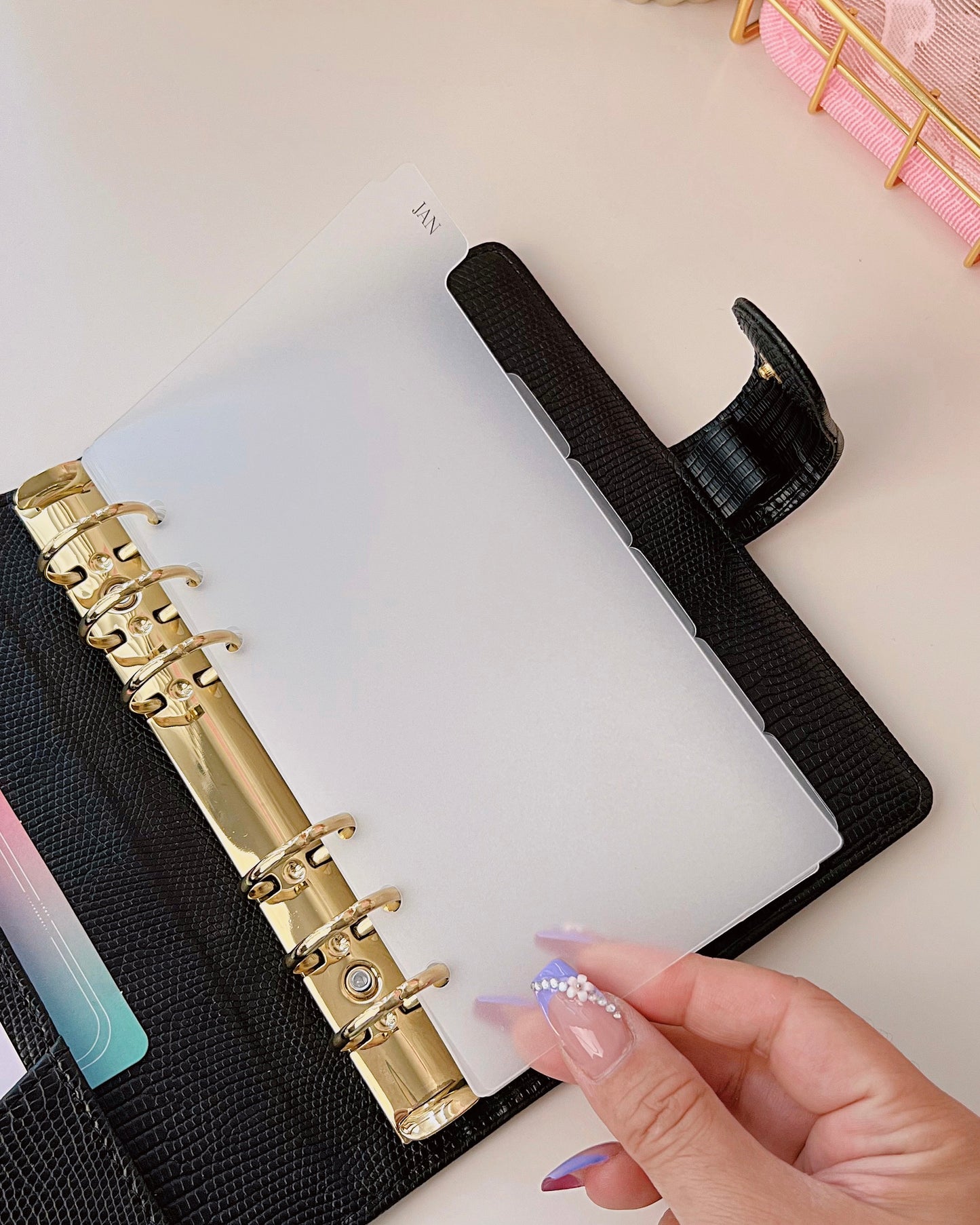 Monthly Side Tab Dividers