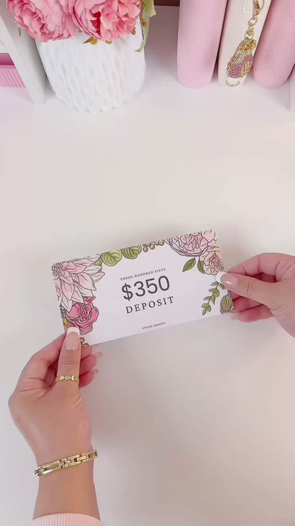 $350 Deposit Pouch